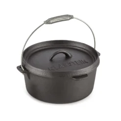 Hotrod 45 Dutch Oven BBQ-Topf 4,5 Qt / 4 Liter Gusseisen Schwarz