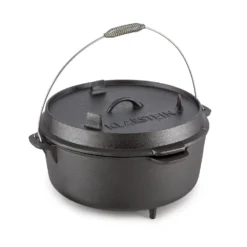 Hotrod 145 Dutch Oven BBQ-Topf 12 Qt / 11,4 Liter Gusseisen Schwarz
