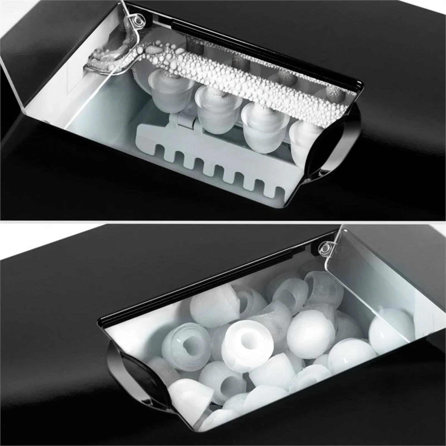 Ice Volcano 2G Eismaschine LED 12kg Je 24h 2l 6-12min Schwarz - Image 8