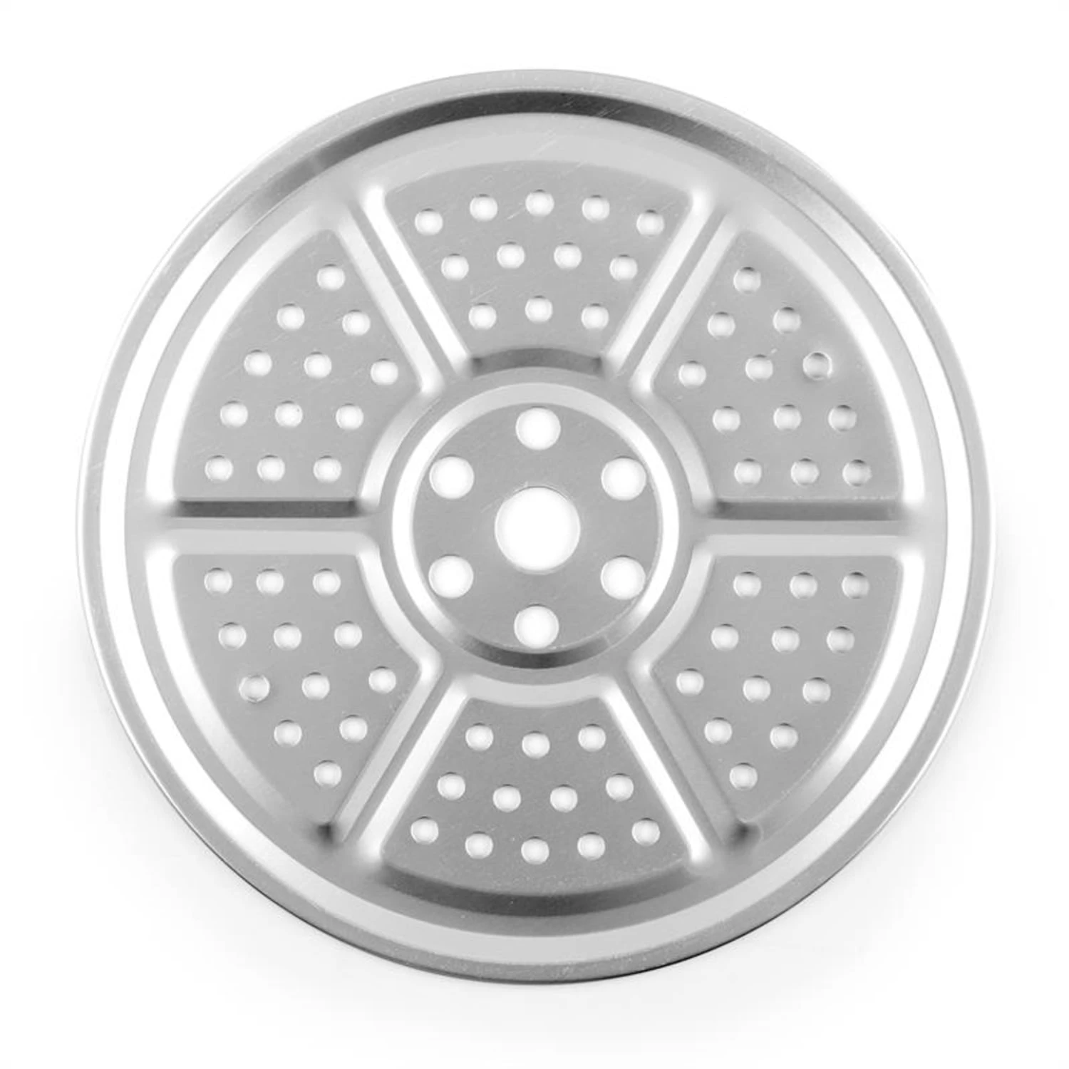 Fast Flavour Dämpfer Steamer Zubehör Dampfgareinsatz 21,5cm Aluminium - Image 2