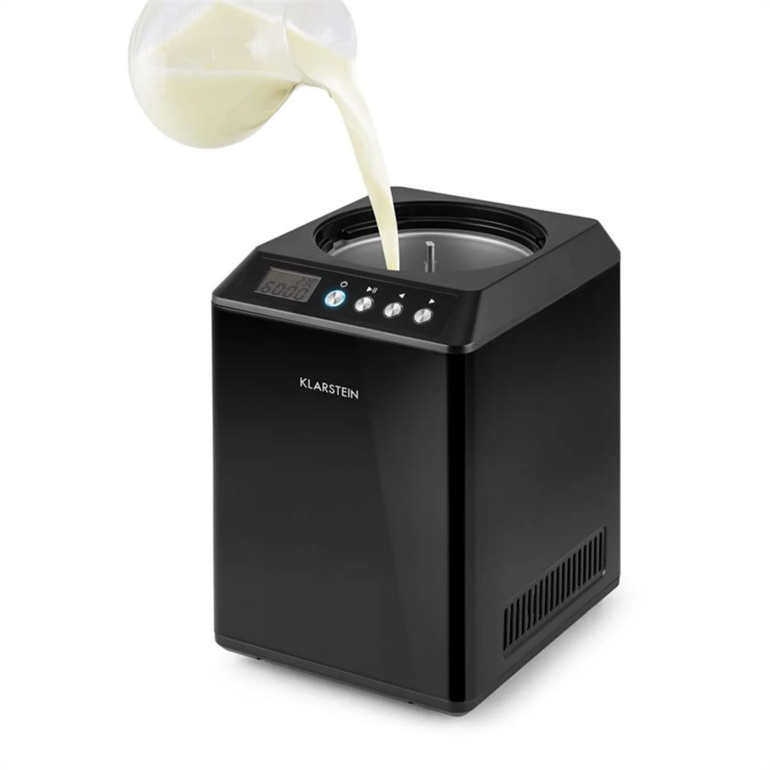 Vanilly Sky Family Eiscremebereiter Frozen Yoghurt 250W 2,5l Schwarz - Image 5