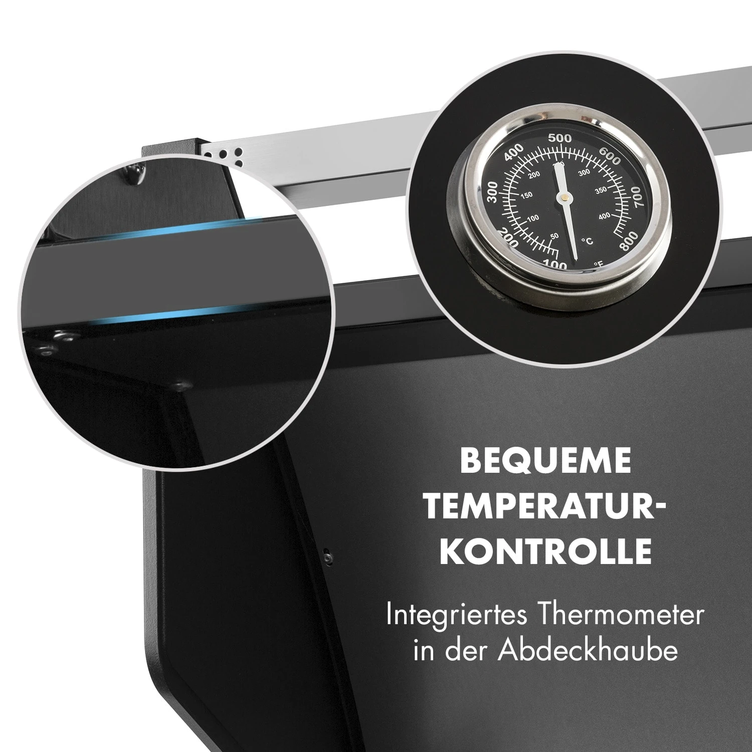 Highgrade 4 IB Gasgrill 6 Brenner 19,8 KW 71x46cm Grill Edelstahl - Image 6