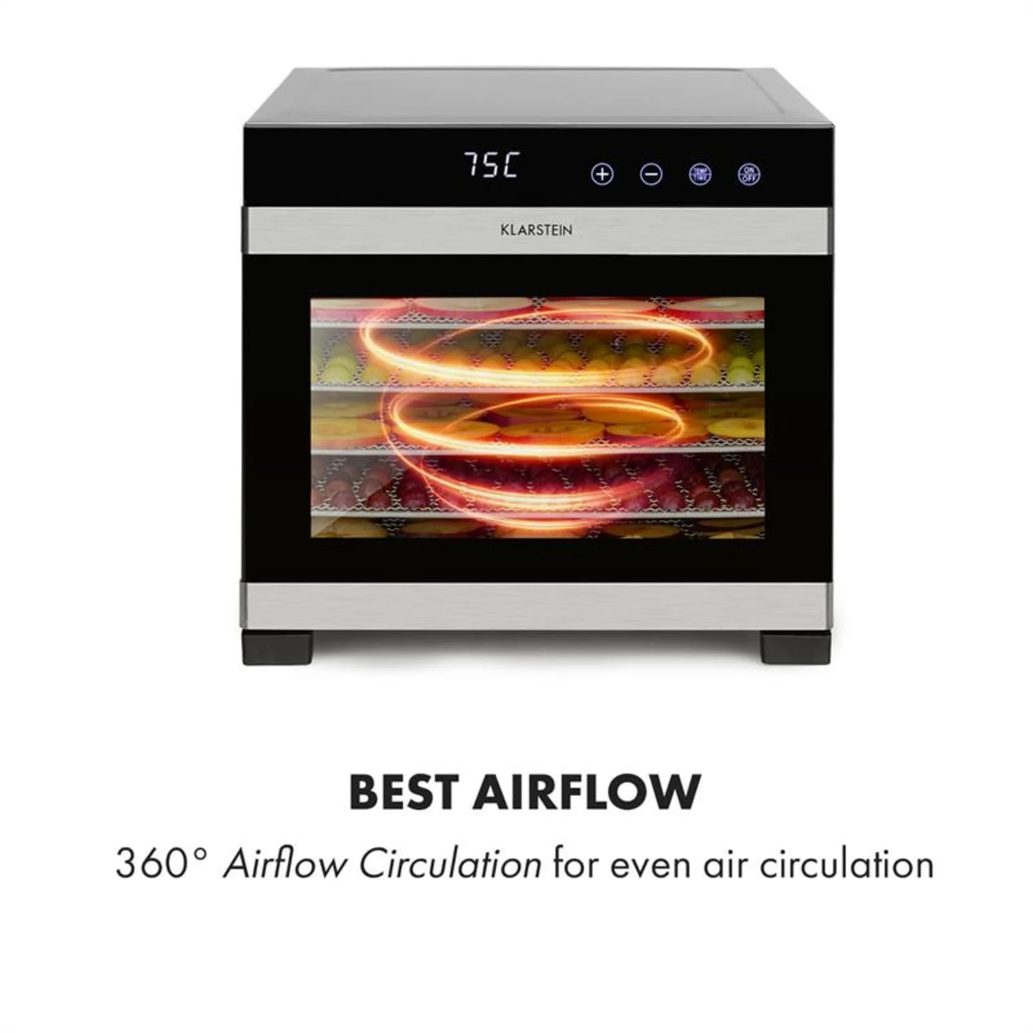 Flavour Dry Dörrautomat Temperatur: 35 - 75 °C Digitaler Thermostat - Image 4