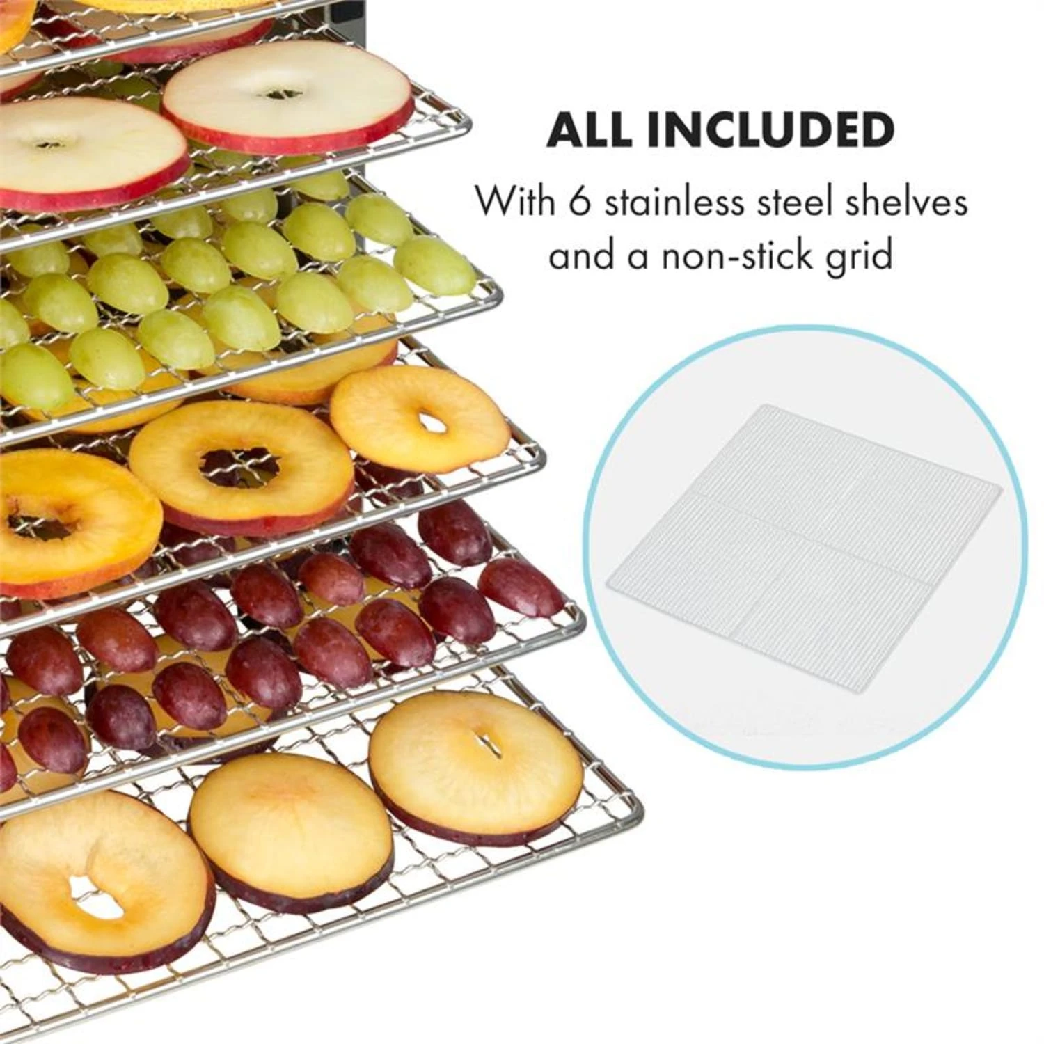 Flavour Dry Dörrautomat Temperatur: 35 - 75 °C Digitaler Thermostat - Image 5