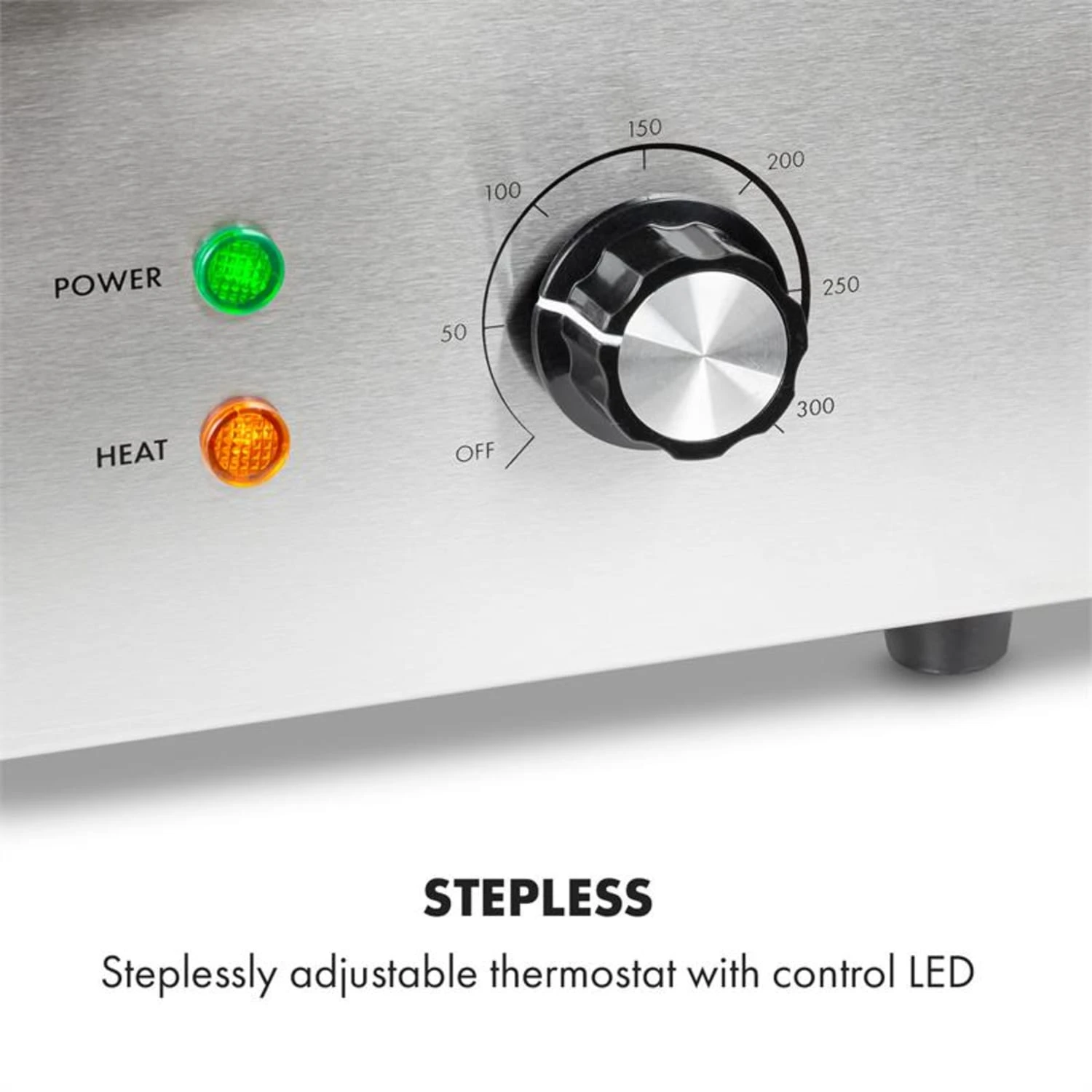 Grillmeile 3000G Elektrogrill 3000W Grillplatte 54,5x35cm Glatt - Image 2