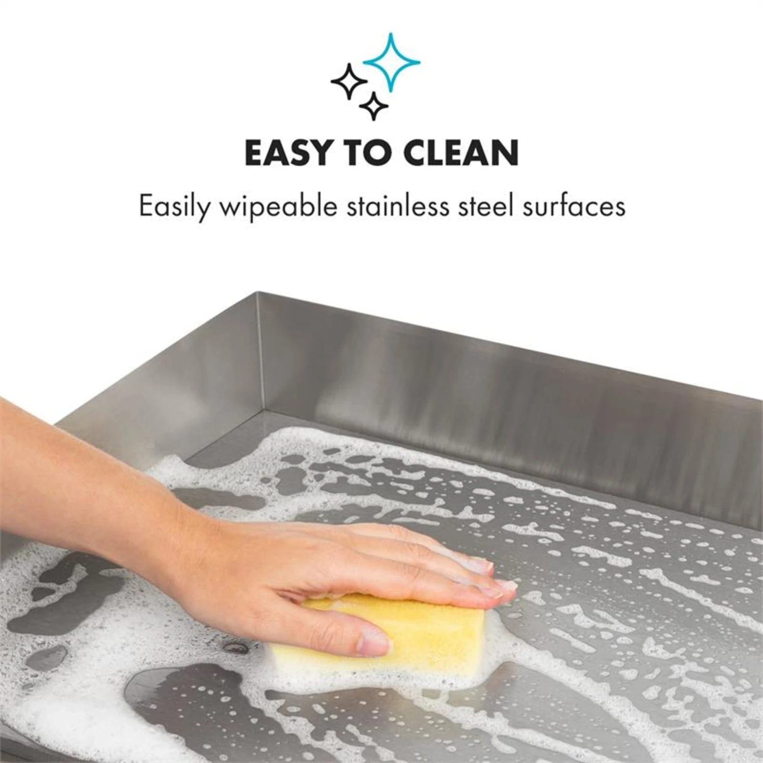 Grillmeile 3000G Elektrogrill 3000W Grillplatte 54,5x35cm Glatt - Image 7