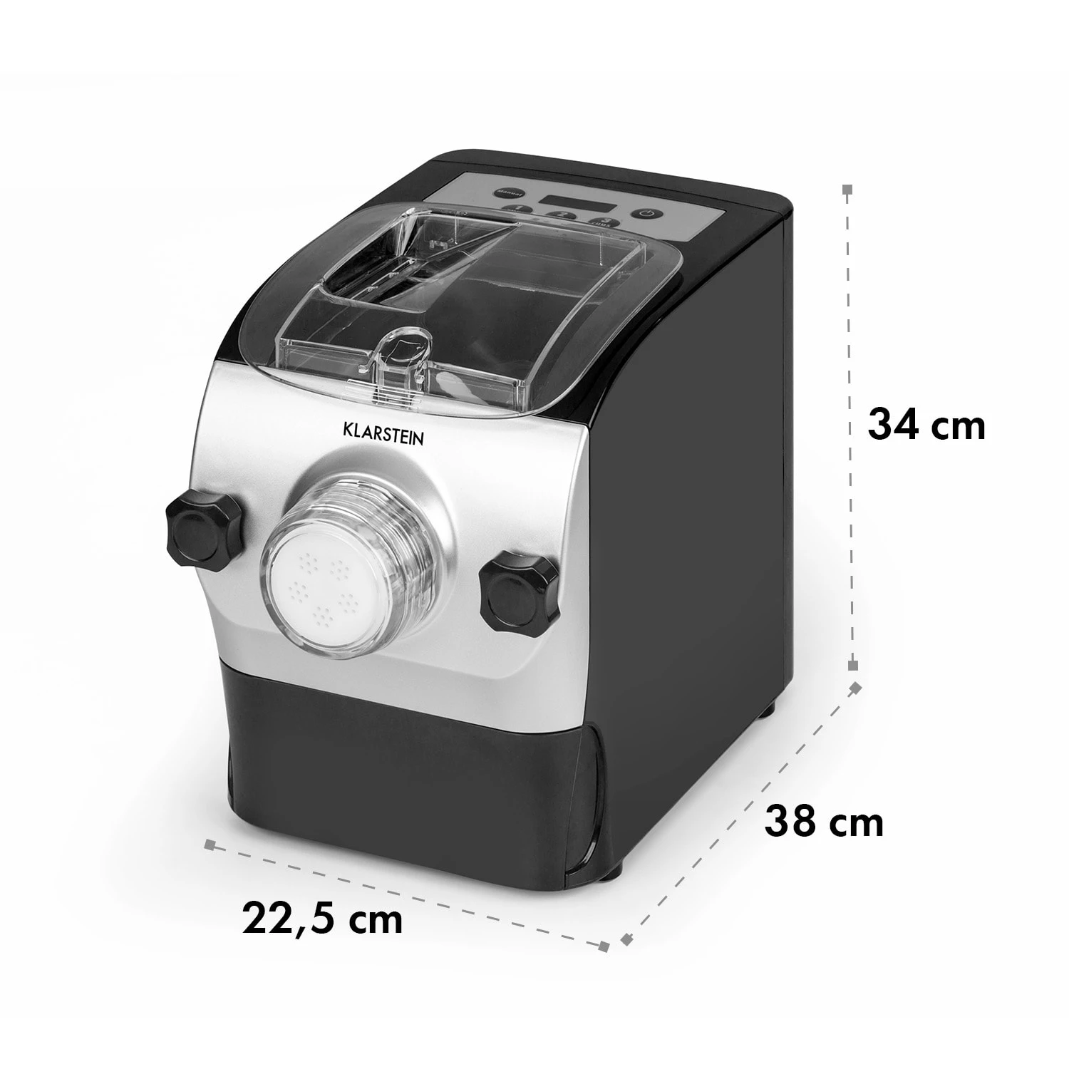 Pastamania Nudelmaschine 260W 7 Aufsätze 500 G 60 DB LED - Image 8