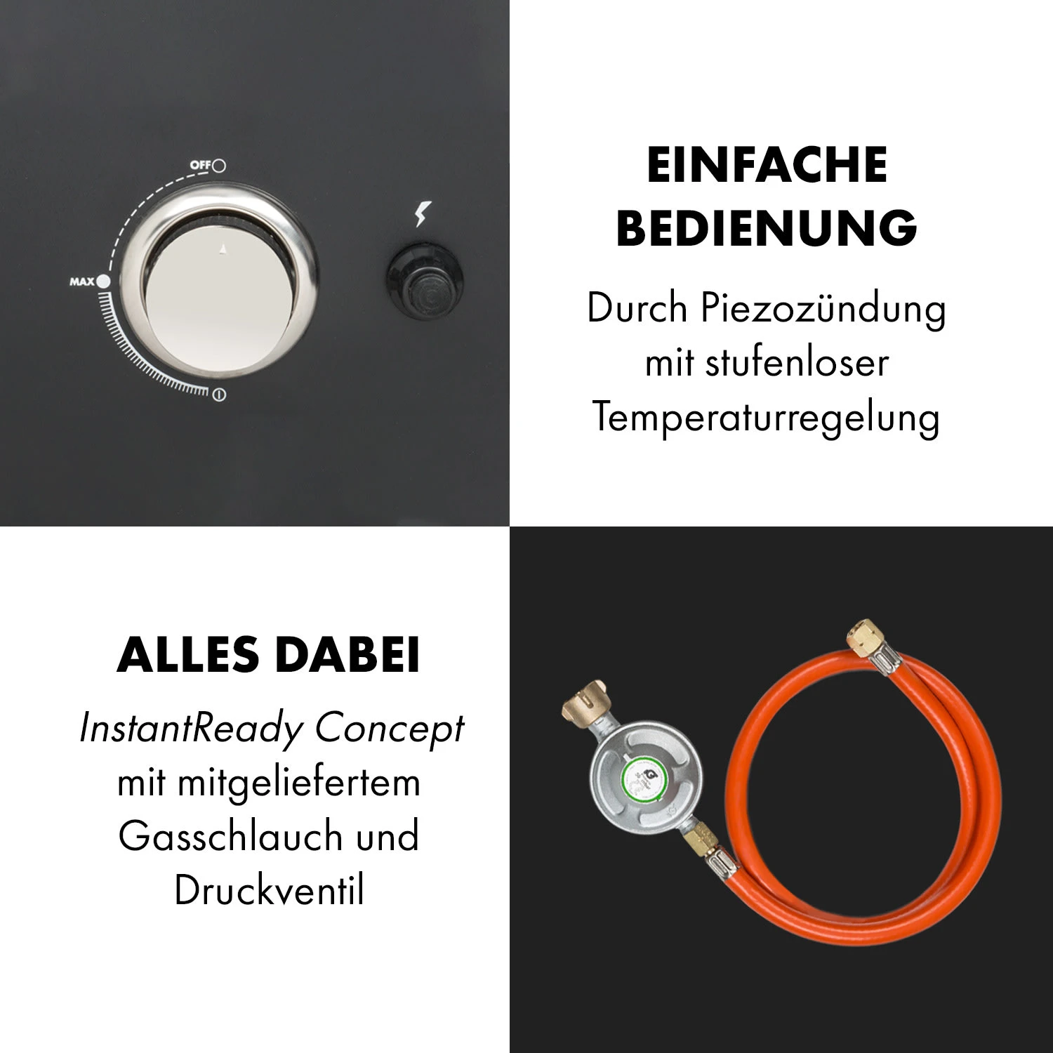 Pasadena Gas-Räuchergrill 2,5 KW Heizleistung 180 °C / 350 °F Max. - Image 8