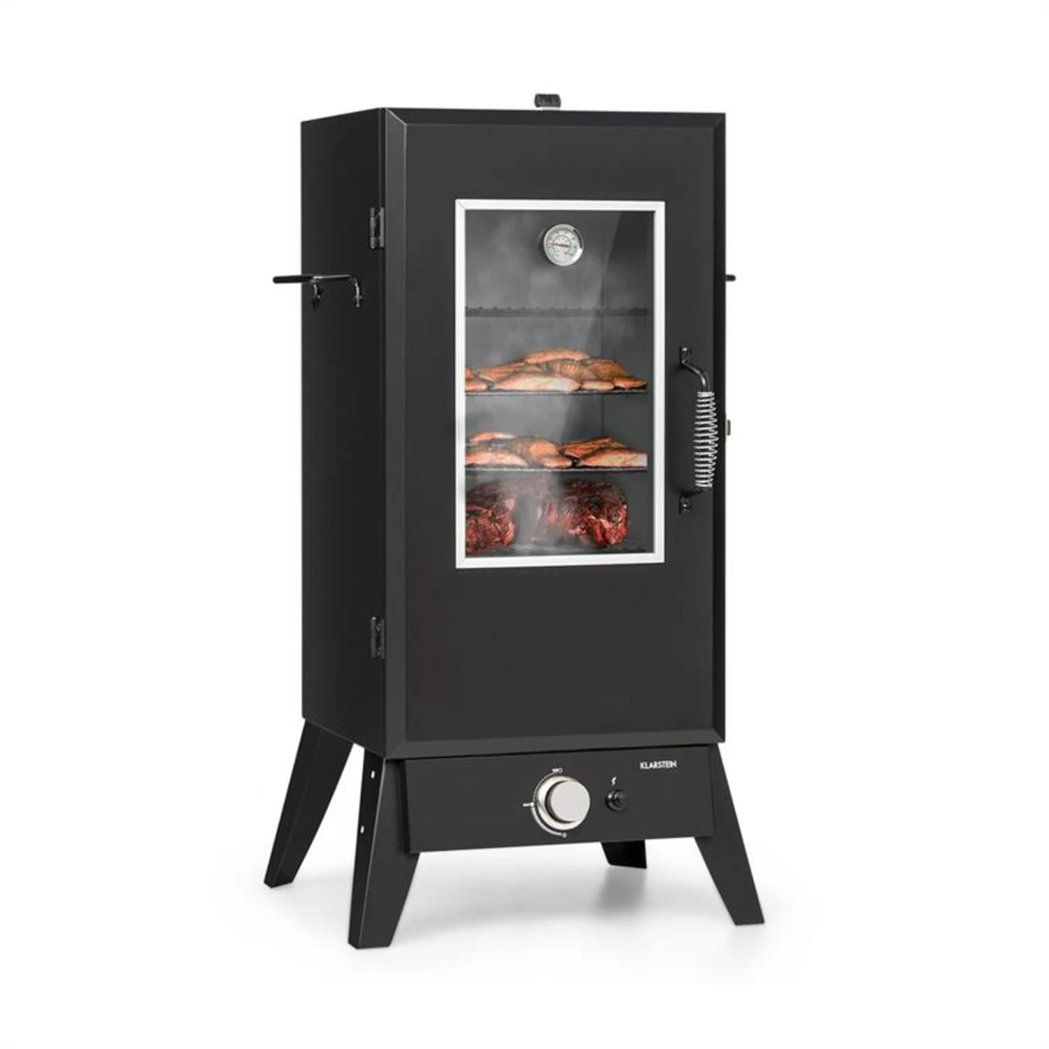Pasadena Gas-Räuchergrill 2,5 KW Heizleistung 180 °C / 350 °F Max.
