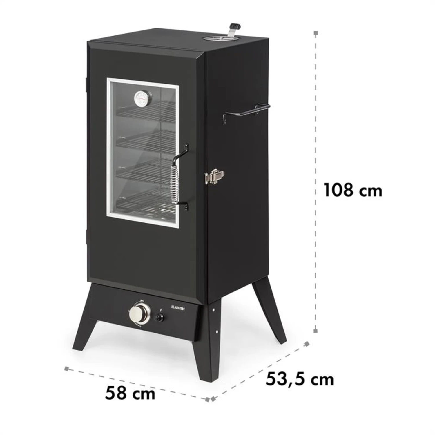 Pasadena Gas-Räuchergrill 2,5 KW Heizleistung 180 °C / 350 °F Max. - Image 10
