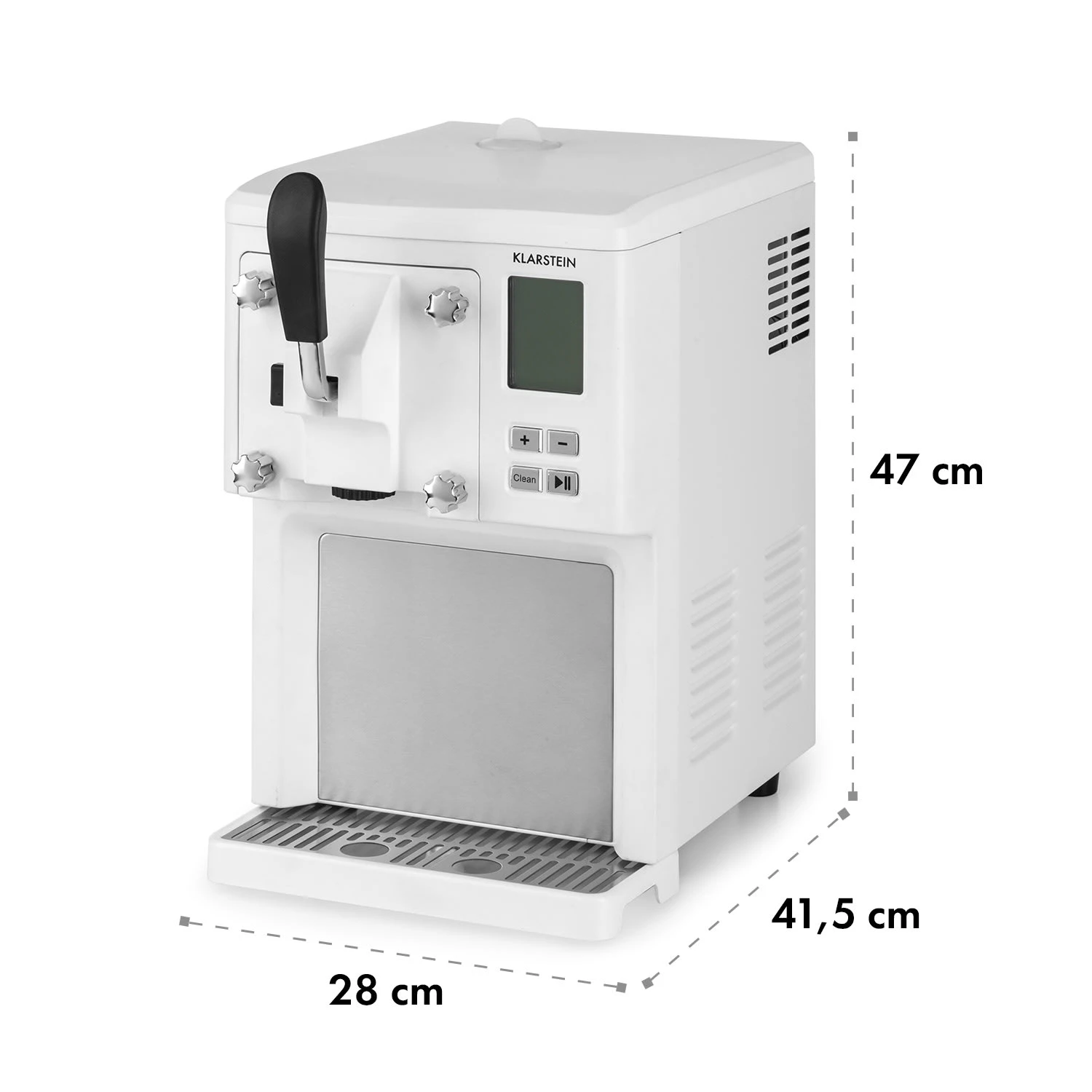 Sweet Sundae Eiscrememaschine Kompressor 1,5l Edelstahl Weiß - Image 10