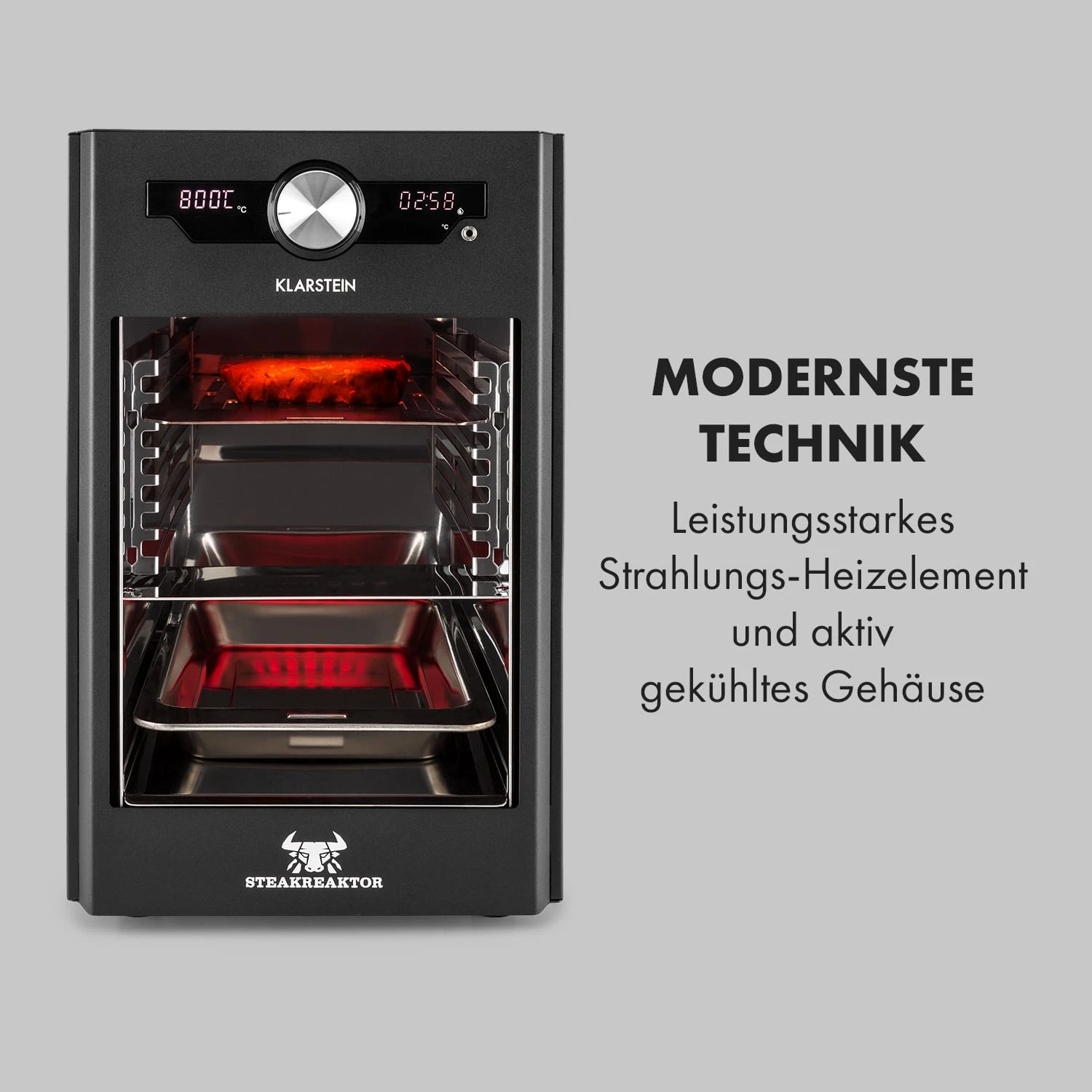Steakreaktor Core Indoor Grillgerät Hochtemperaturgrill 2100W 800°C - Image 3
