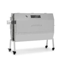 Sauenland Pro XL Spanferkelgrill Drehspieß 15W 4 Rollen Edelstahl