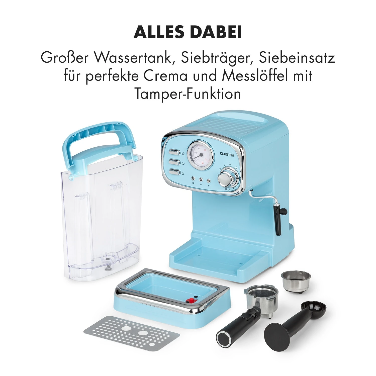 Espressionata Gusto Espressomaschine 1100W 15 Bar Druck - Image 8