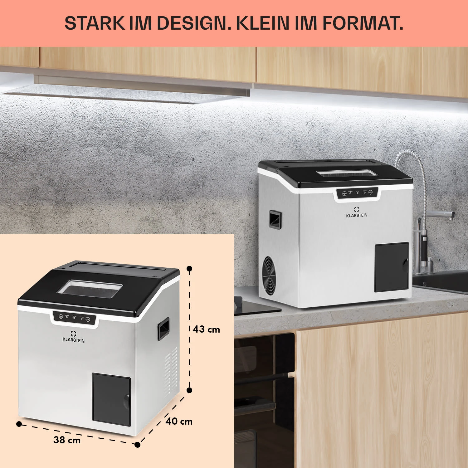 Icefestival Bullet Eiswürfelbereiter 400W 1,9l 20kg/24h - Image 6