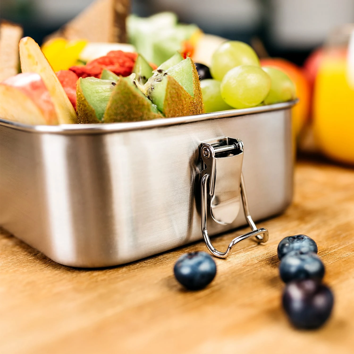 Schmatzfatz Eco Lunchbox 1200ml 19,5 X 14,5 X 6,5 Cm (BxHxT) Edelstahl - Image 4