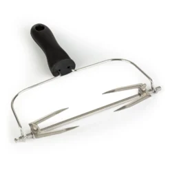 AeroVital Cube Chef Heißluftfritteuse Rotisseriespieß & Drehspießheber Edelstahl