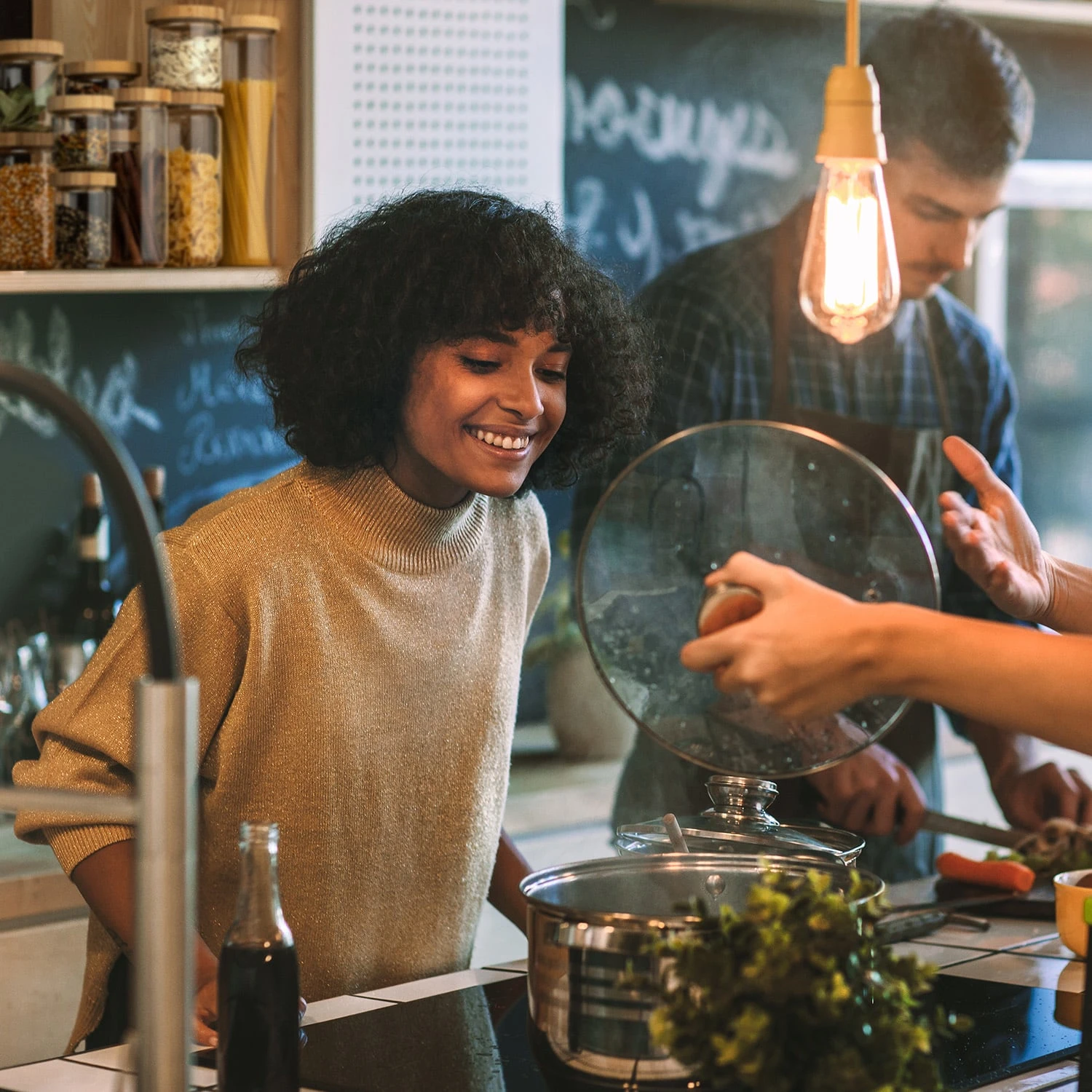 Stapelglas Mit Bambusdeckel 750 Ml Stapelbar Luftdicht - Image 2