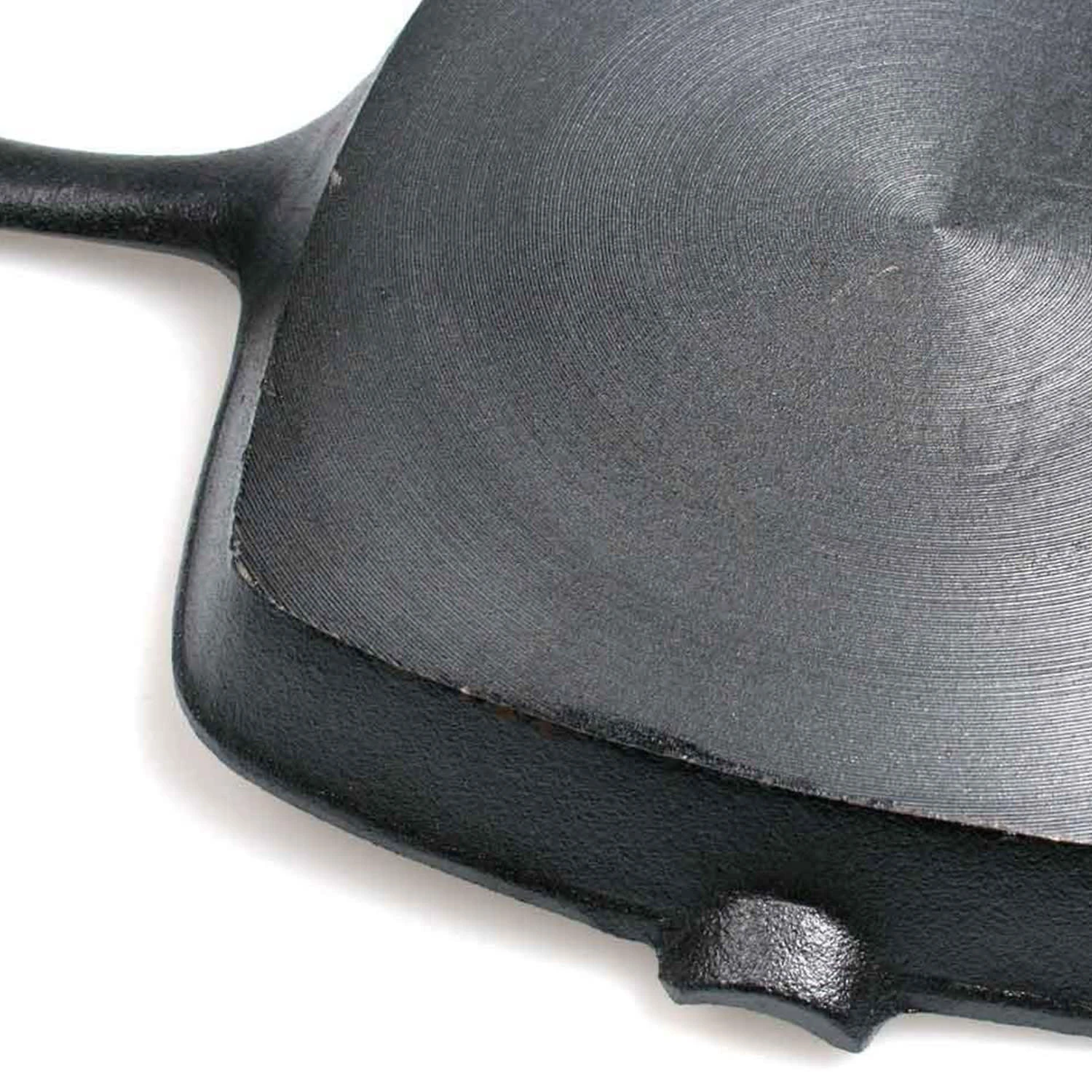 Malvi Bratpfanne 22,5 Cm Gusseisen Eckig Geriffelt Voreingebrannt - Image 3