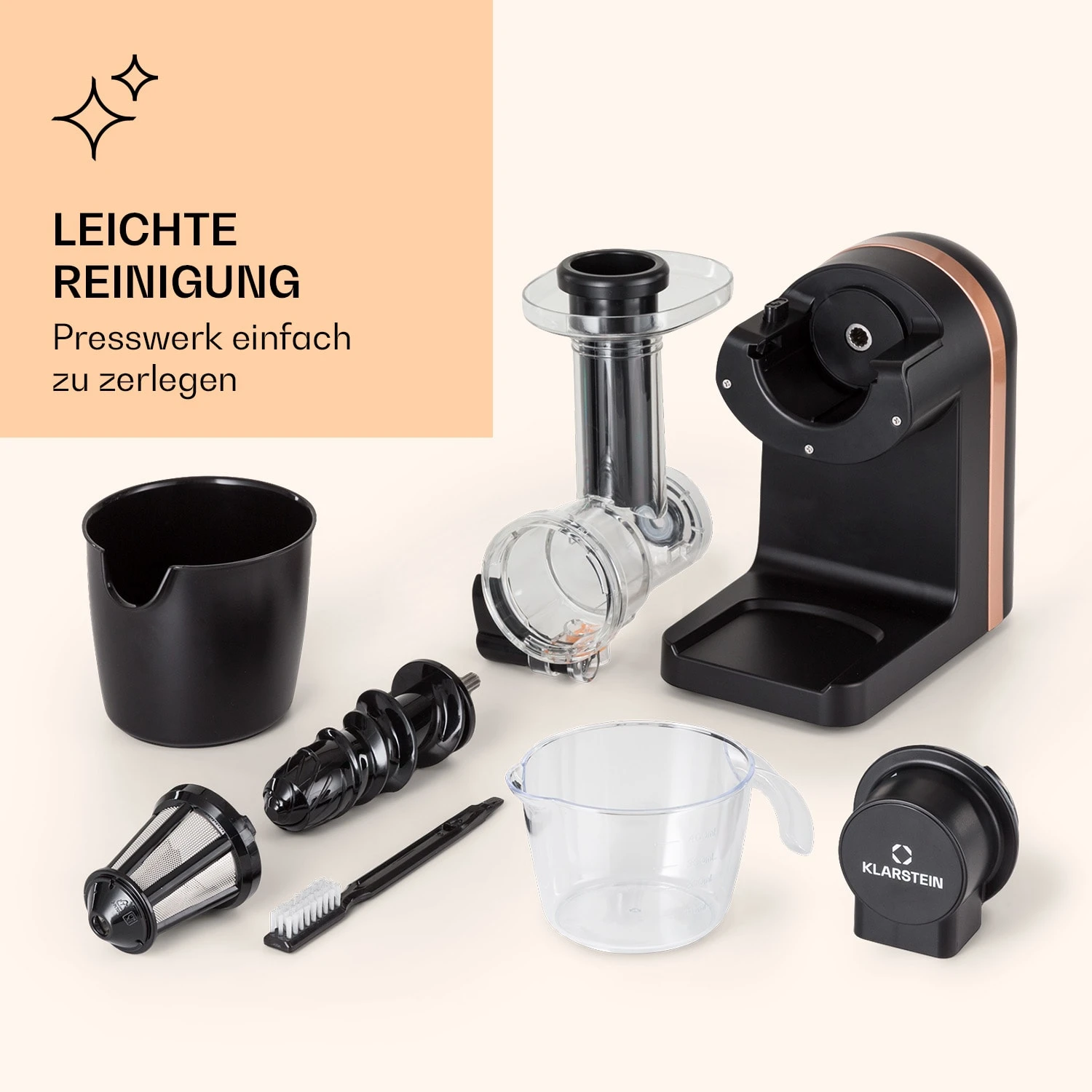 Bella Elegance Saftpresse 200 W 400 Ml BPA-frei - Image 7