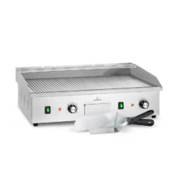 Grillmeile 4400 Elektrogrill Plancha 2x2200W Grillplatte Edelstahl