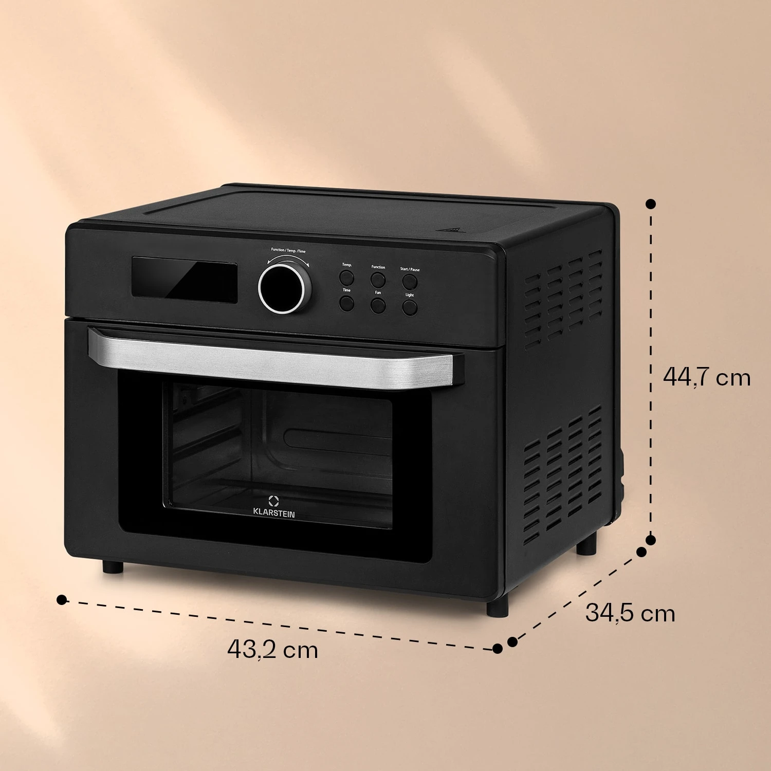 Prime Air Heißluftfritteuse 1500W 23l Timer 8 Programme - Image 7