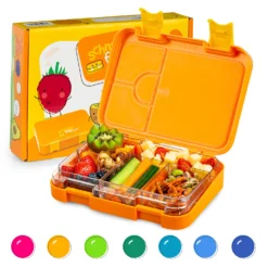 Junior Lunchbox 6 Fächer 21,3 X 15 X 4,5 Cm (BxHxT) BPA-frei