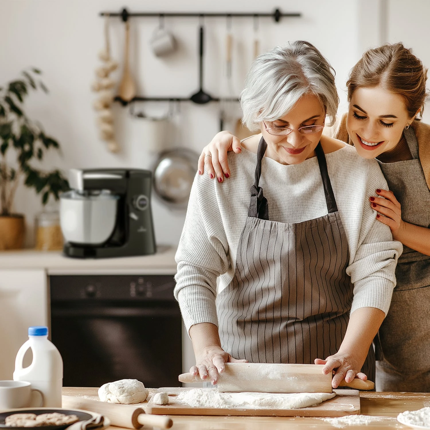 Renata Rossa Küchenmaschine 3-in-1 2000W 2,7PS 5Ltr Edelstahl BPA-frei - Image 2