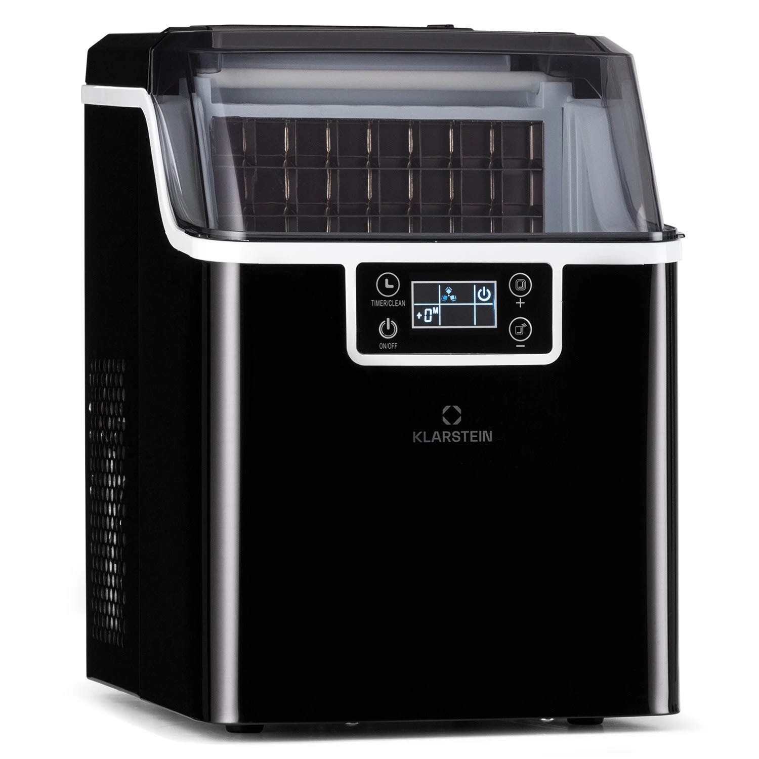 Chios Eiswürfelmaschine 20 Kg/24 H Auto-Clean 3,2-Liter Wassertank