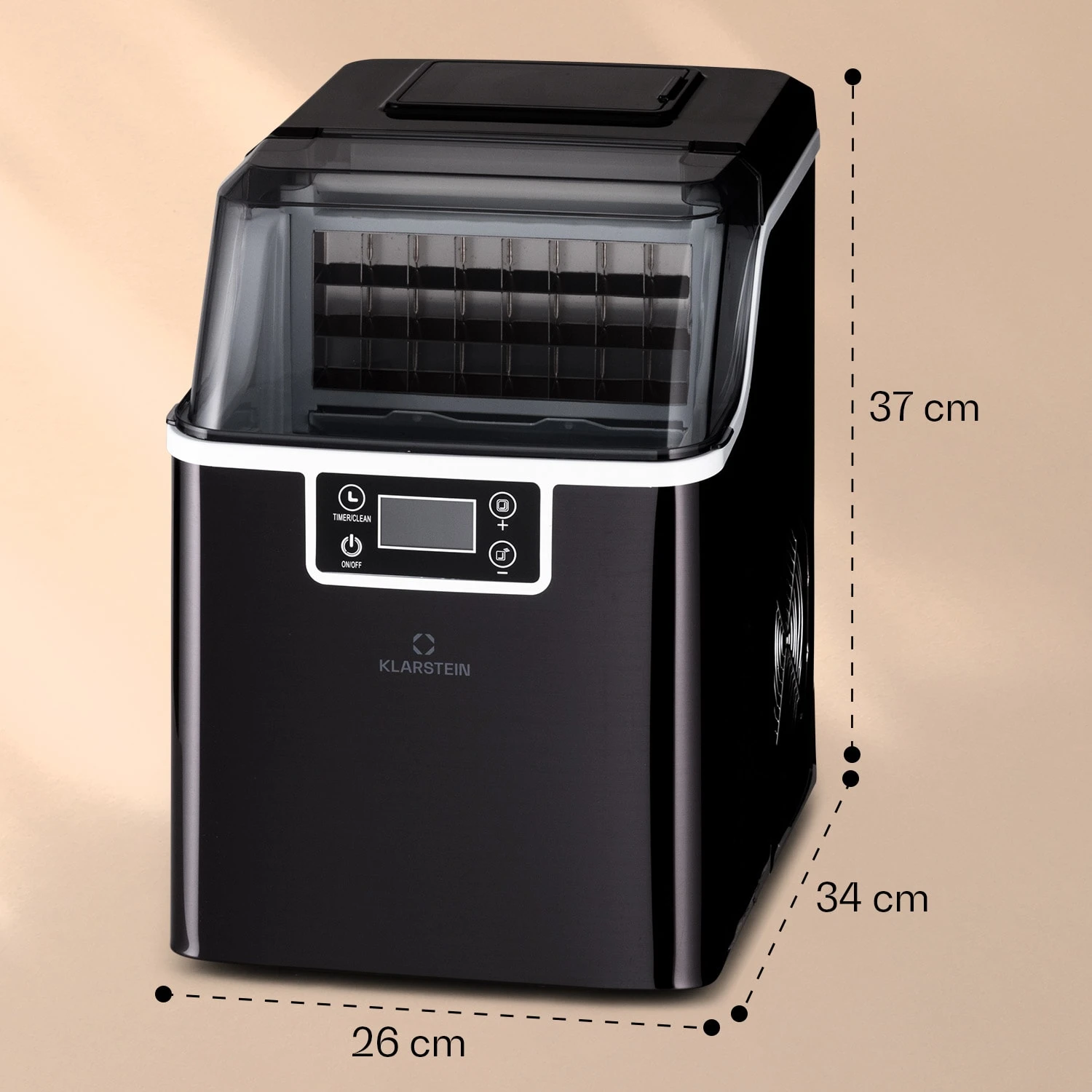 Chios Eiswürfelmaschine 20 Kg/24 H Auto-Clean 3,2-Liter Wassertank - Image 7