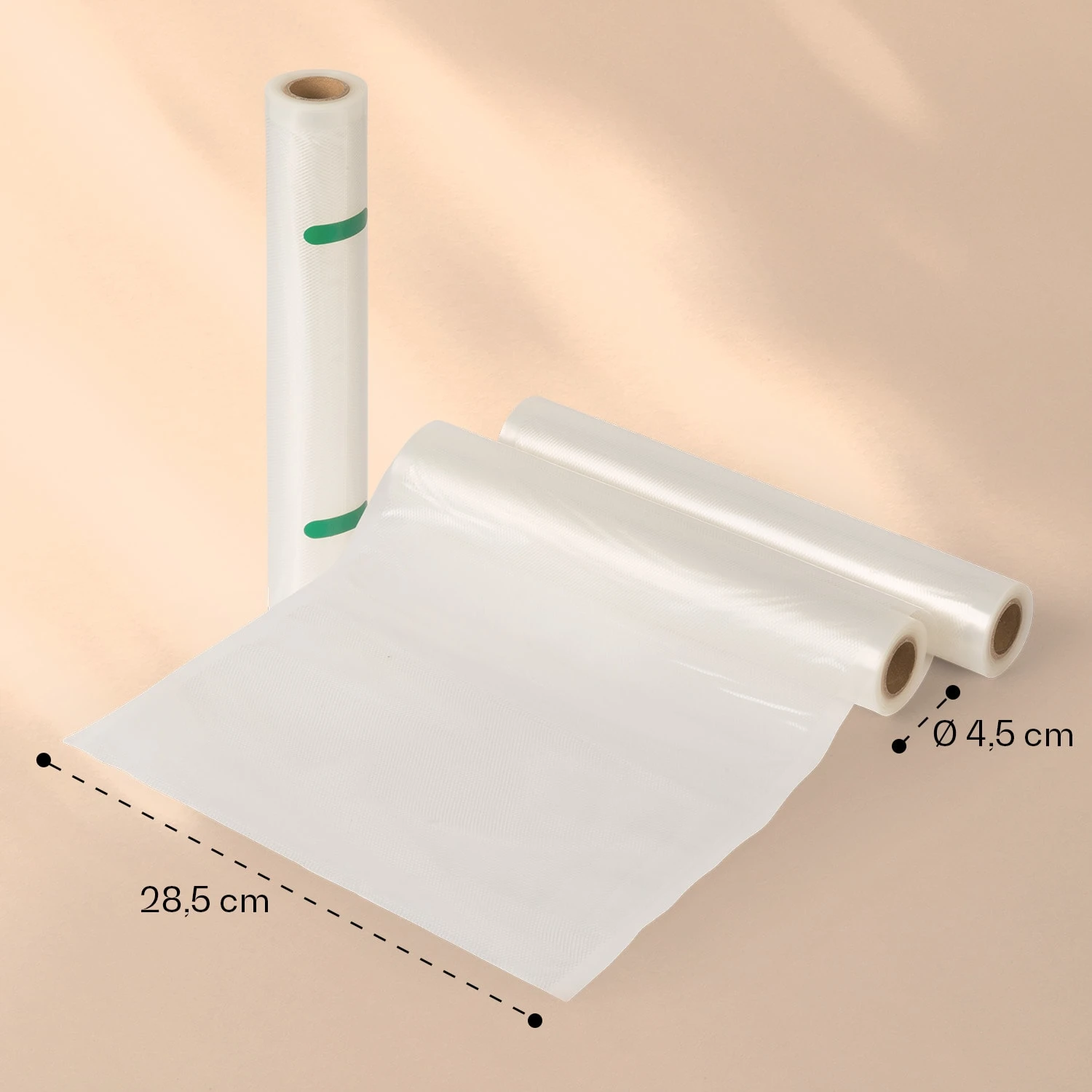 Forli Vakuumierbeutel 2 Rollen Je 28 X 300 Cm Widerstandsfähig Reißfest Kochfest - Image 4