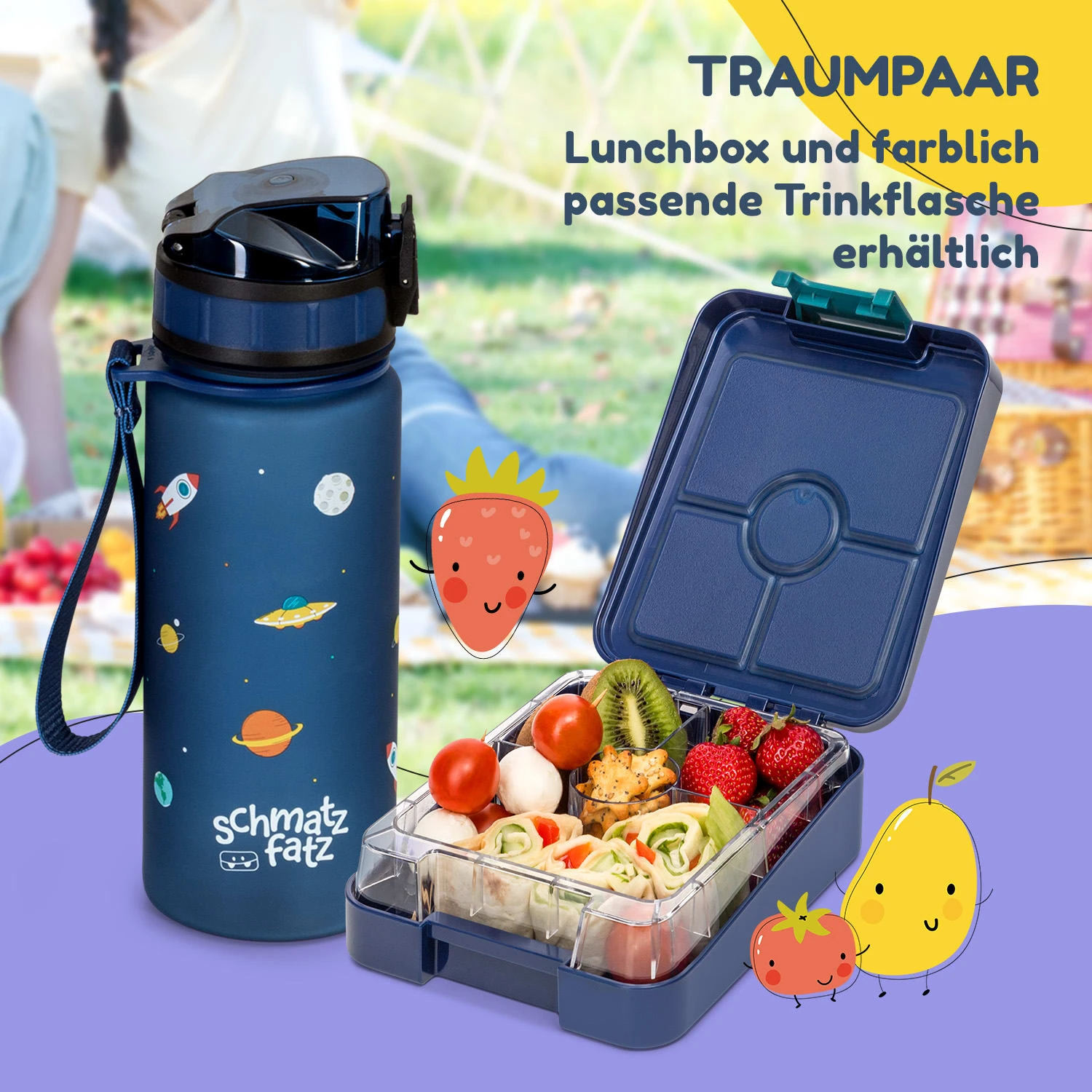 Klarstein Schmatzfatz Easy Snackbox 4 Fächer 18 X 15 X 5 Cm (BxHxT) - Image 7