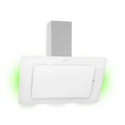 Klarstein Helena 90 Kopffreihaube , 90 Cm, Umluft & Abluft , LED-Beleuchtung, Weiß