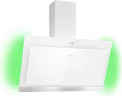 Klarstein Aurora Eco 90 Dunstabzugshaube 90 Cm , Abluftleistung: 550 M³/h , Kopffrei , Ambientelicht , EEC A+