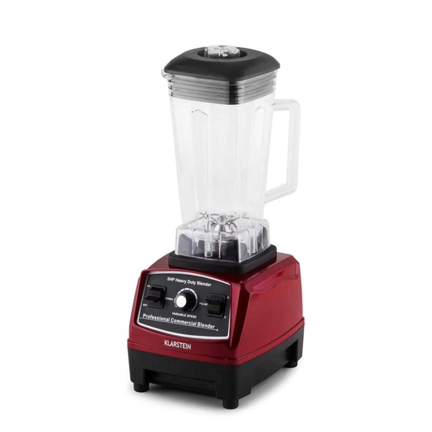 Herakles 2G Standmixer Rot Mit Cover 1200W 1,6 PS 2 Liter BPA-frei - Image 7