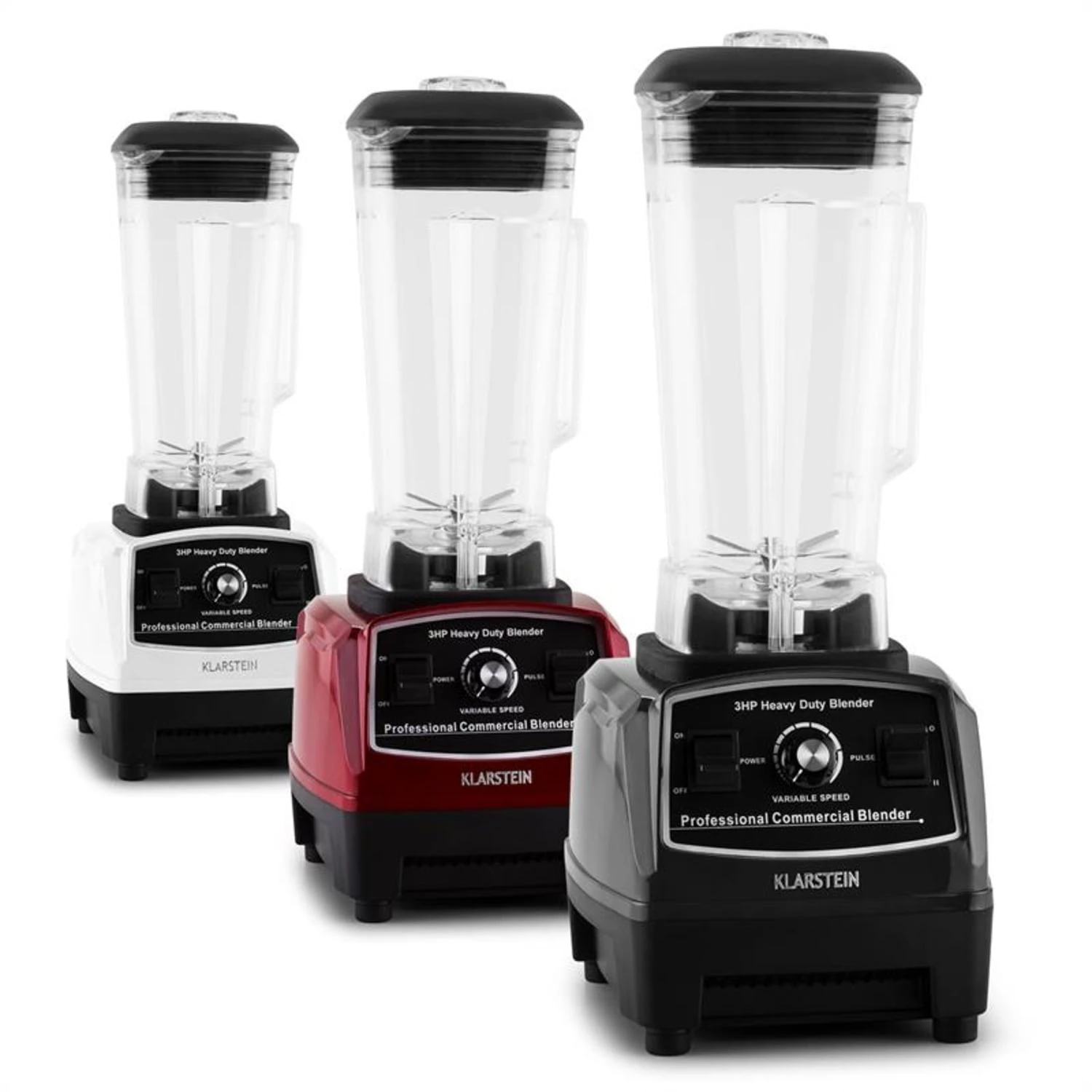 Herakles 2G Standmixer Weiß Mit Cover 1200W 1,6 PS 2 Liter BPA-frei - Image 2