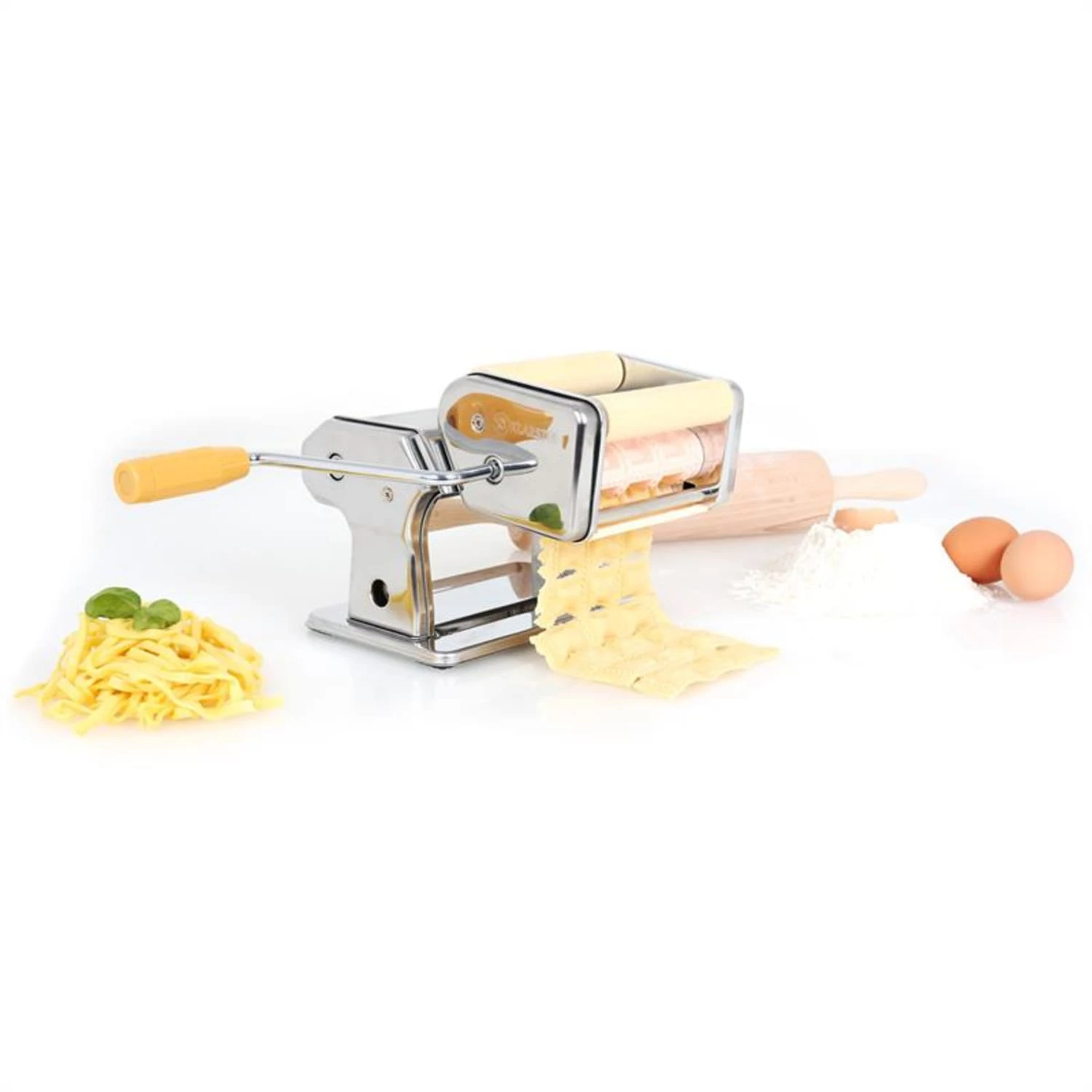 Carina Morena Pasta Maker Set Küchenmaschine 800W 4L Edelstahlschüssel - Image 6