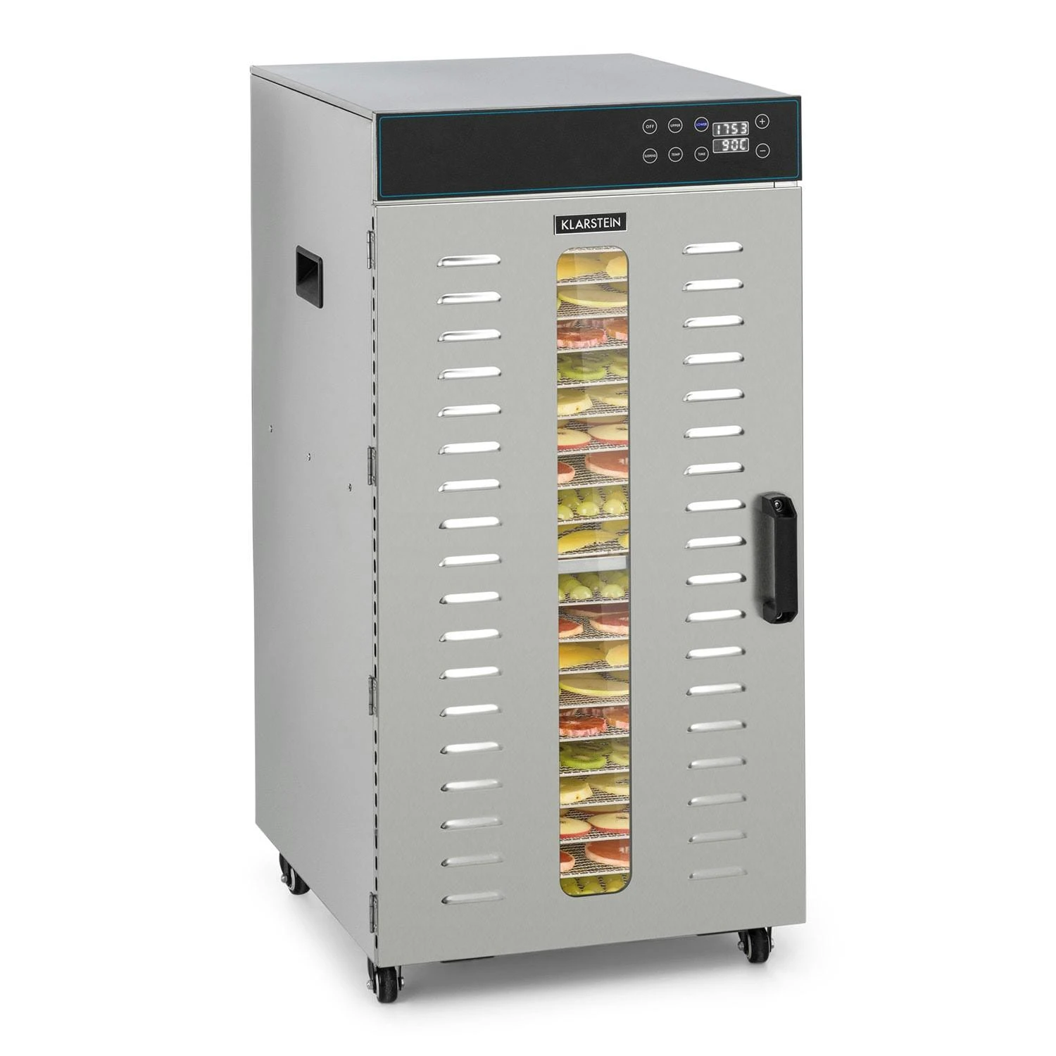 Master Jerky 16 Dörrautomat 1500W 40-90 °C 15h-Timer Edelstahl Silber - Image 4