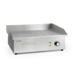 Grillmeile 3000R Elektrogrill 3000W Platte 54,5x35cm Geriffelt Silber