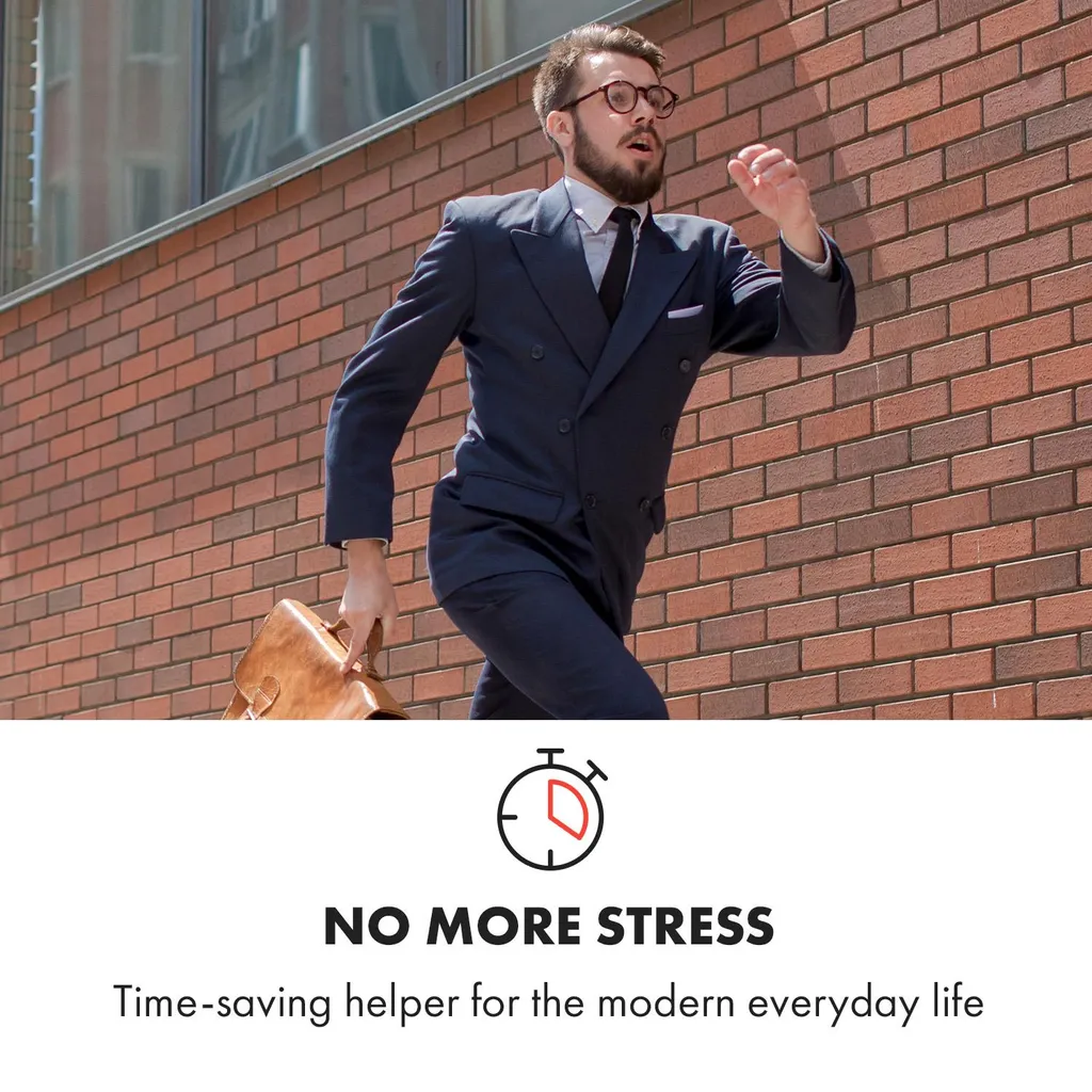 Klarstein ShirtButler Deluxe Automatisches Trocken- Und Bügelgerät , 2-in-1: Trocknen Und Bügeln , 1250 Watt Sicherheits-Heizer , HotAir Tension-Technologie , Timer: 0-180 Minuten , Geräuscharm , LED-Kontrolllicht , Material: Oxford-Nylon - Image 4