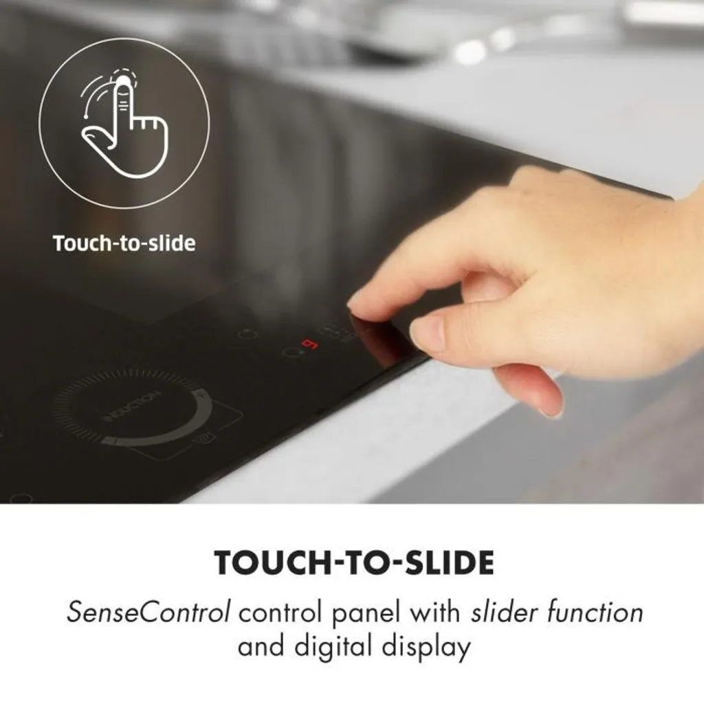 Delicatessa 60 Einbaukochfeld Induktion 4 Zonen 7000W Glaskeramik - Image 5