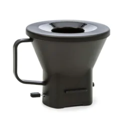 Grande Gusto Ersatz-Kaffeefilterhalterung Mit Deckel BPA-frei Schwarz Schwarz