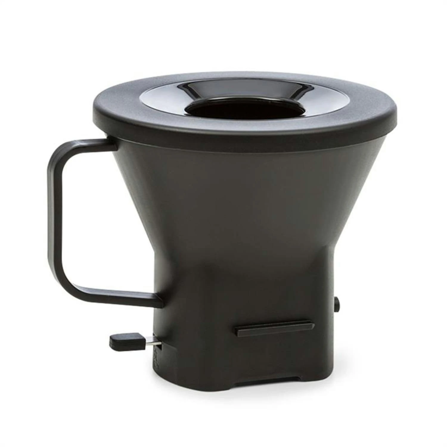 Grande Gusto Ersatz-Kaffeefilterhalterung Mit Deckel BPA-frei Schwarz Schwarz