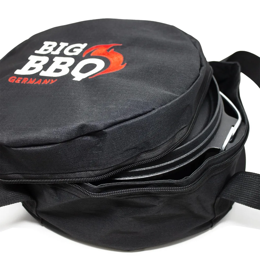 Klarstein Chianina Dutch Oven Tasche Transporttasche Aufbewahrungstasche , Zubehör Für Dutch Oven, Schmortopf, Camp Oven, Feuertopf , Zubehörfach , Reißfestes Synthetikgewebe , Größe S: Für 4.5 Dutch Oven , Schwarz - Image 5