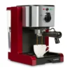 Passionata 20 Espressomaschine 20 Bar 6 Tassen 1,25 Liter Milchschaum Rot