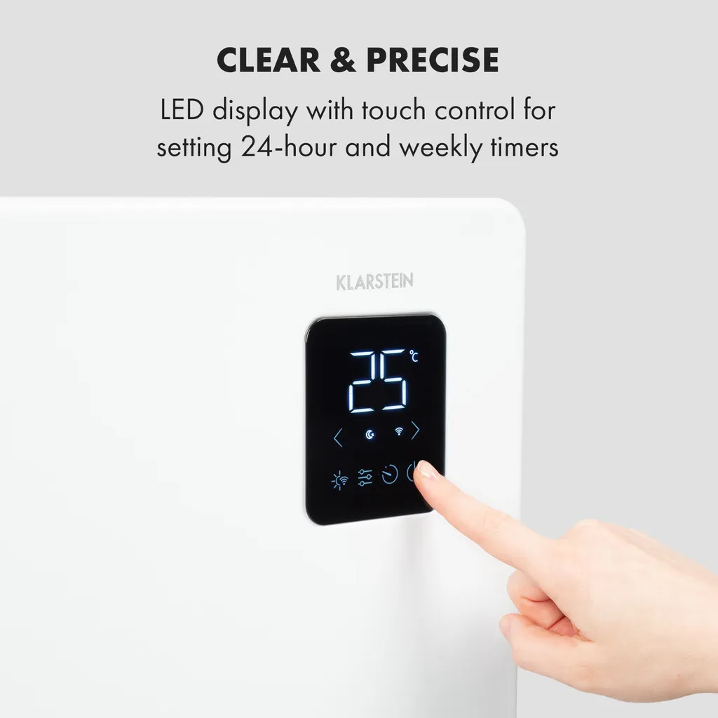 Bansin Smart 1500 Konvektionsheizgerät 1500W App-Steuerung - Image 4