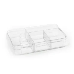 Junior Einsatz Für Lunchbox 6 Fächer Ersatz/Zubehör BPA-frei Transparent